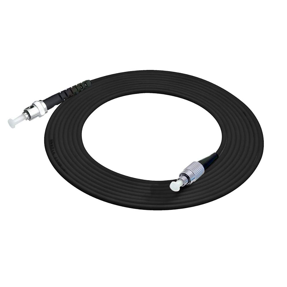 Jeirdus Jeirdus 200M FC to FC Outdoor Armored Simplex 9/125 SM Fiber Optic Cable Jumper - High-Quality 656ft Singlemode Patch Cord - View 4 of 9