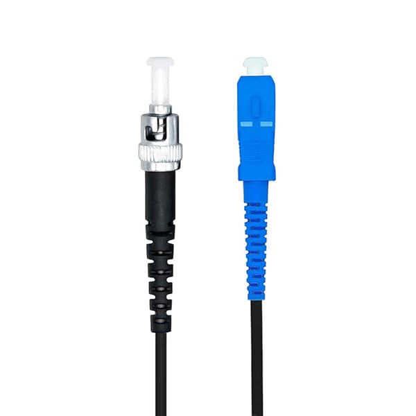 Jeirdus Jeirdus 20M SC to ST Outdoor Armored Simplex 9/125 SM Fiber Optic Cable Jumper Optical Patch Cord Singlemode 20Meters 65ft SC-ST - View 2 of 5