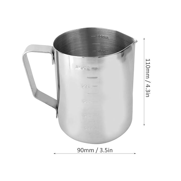 Hztyyier Top-Grade Stainless Steel Candle Making Pouring Pot - 550ml Wax Melting Pitcher for DIY Crafts - View 2 of 9