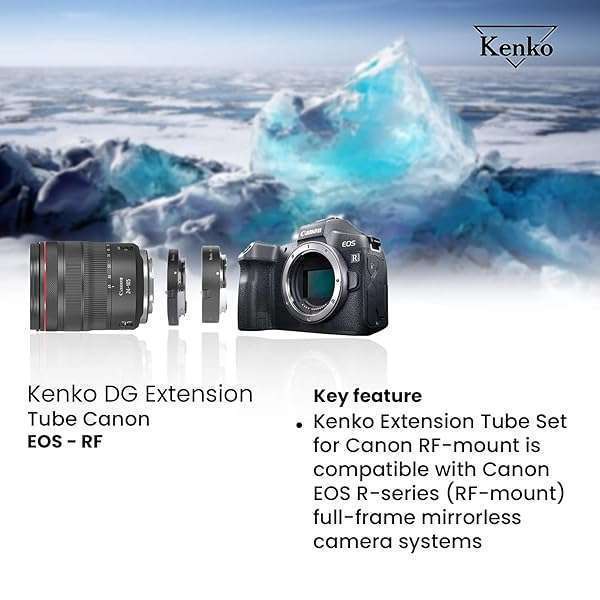 Kenko Kenko DG 10mm & 16mm Extension Tube Set for Canon RF - Enhance Macro Photography - View 4 of 8