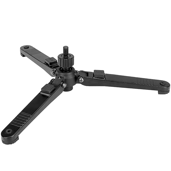 koolehaoda "Koolehaoda Mini Tripod: Universal 3-Leg Monopod Base Stand with 3/8" Screw for Ballheads - KM3 Review & Features" - View 2 of 8