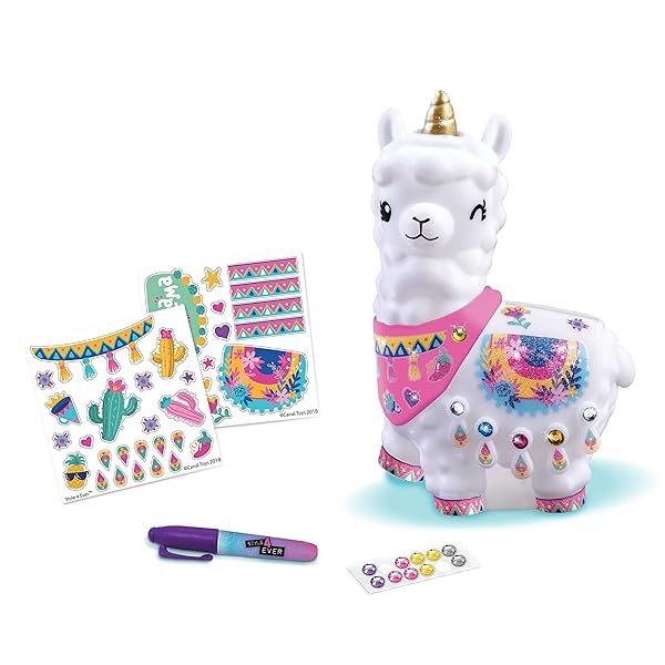 License To Play Canal Style 4 Ever Deco Llama Bank Unique Decorative Savings Bank for Home and Office Use - View 3 of 9