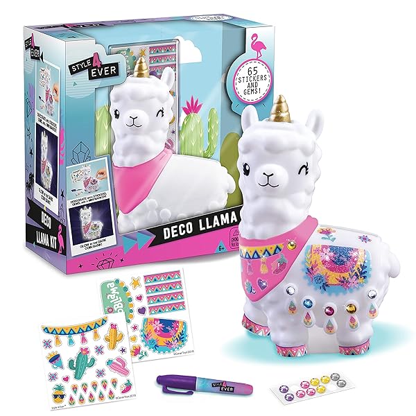 License To Play Canal Style 4 Ever Deco Llama Bank Unique Decorative Savings Bank for Home and Office Use - View 6 of 9