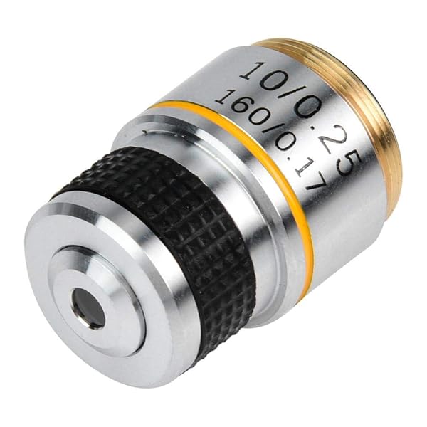 Acogedor 10X Achromatic Microscope Objective Lens - 160/0.17 for Biological Microscopes - View 6 of 9