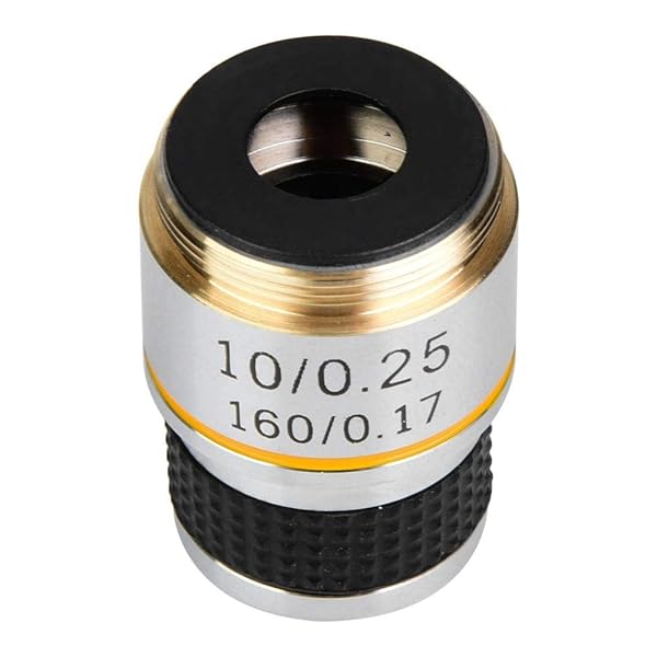Acogedor 10X Achromatic Microscope Objective Lens - 160/0.17 for Biological Microscopes - View 8 of 9