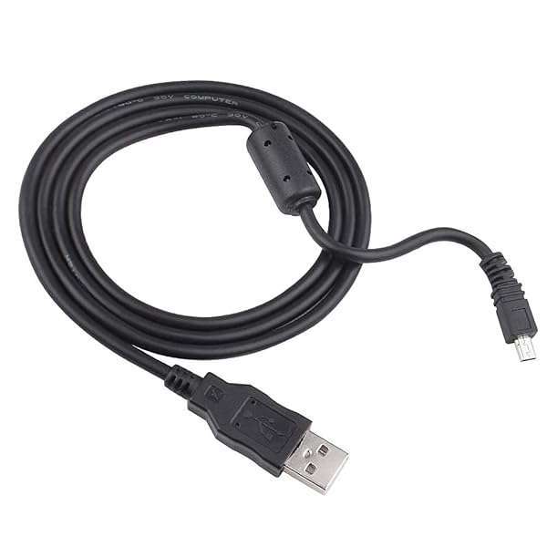 Toeasor UC-E6 UC-E23 UC-E17 USB Cable for Nikon Cameras - Fast Photo Transfer for D3200, D3300, D750 & More