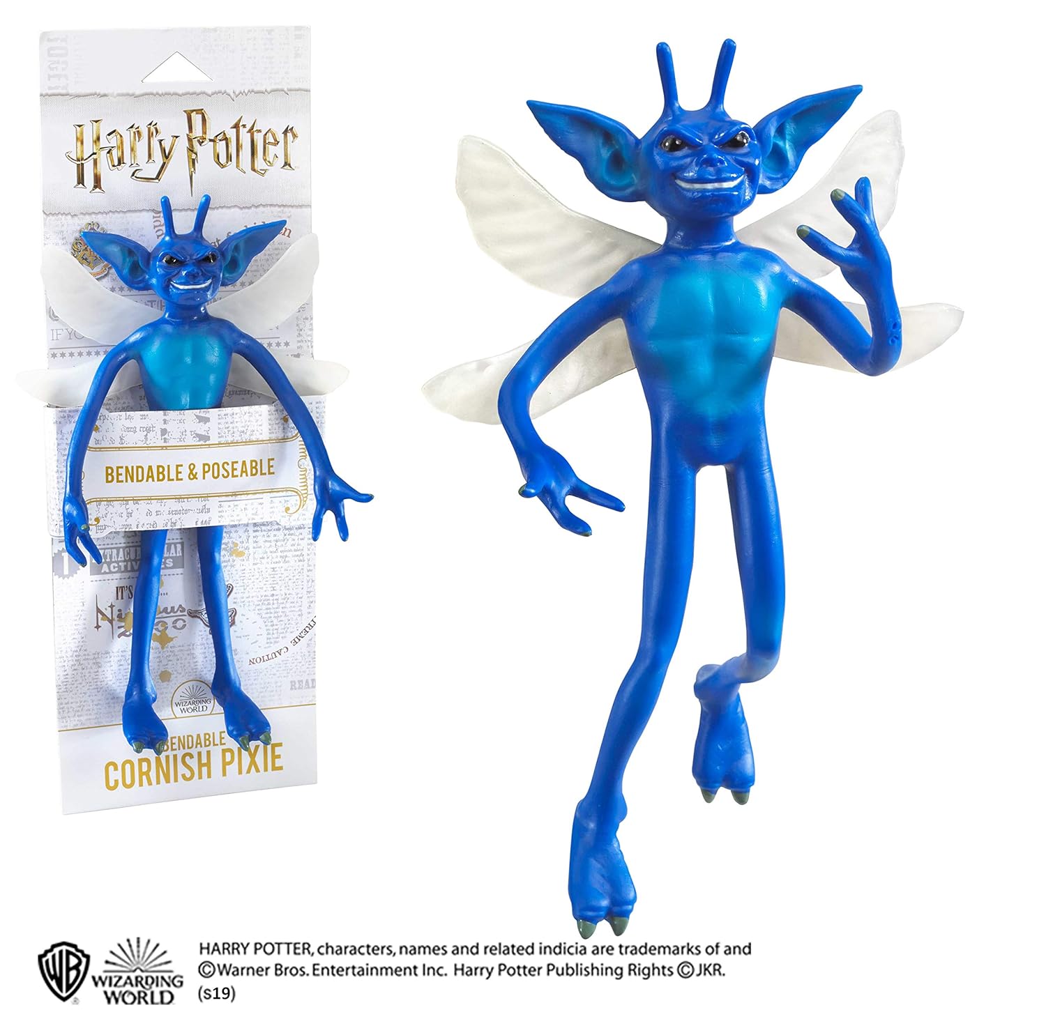 The Noble Collection Bendable Cornish Pixie Collectible Figure for Fans and Collectors