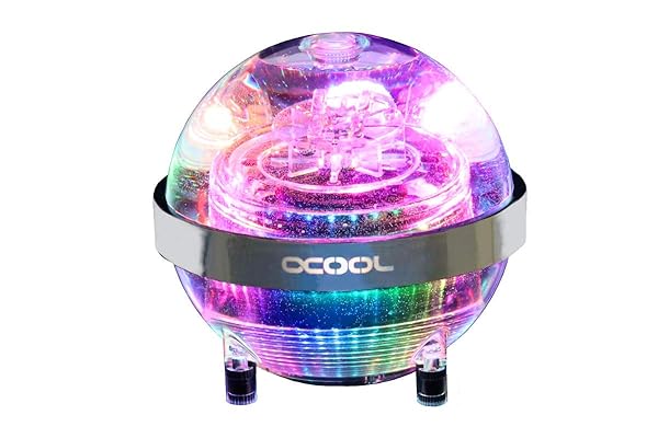 Alphacool 13324 Eisball Digital RGB Water Cooling Reservoir with Eispumpe VPP755 V.3 - Ultimate PC Cooling Solution
