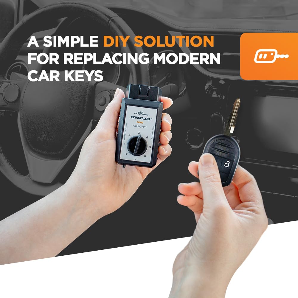 Car Keys Express Simple Key Fob and Key Programmer 3 Button Keypads Replacement Remote Kit for Ford and Lincoln - View 3 of 5