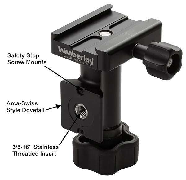 WIMBERLEY Buy Wimberley MH-100 MonoGimbal Head - Premium Quality Made in USA for Perfect Photography - View 6 of 10