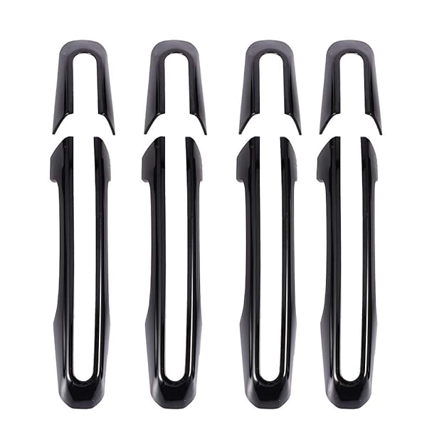 Akozon Akozon 8Pcs Exterior Door Handle Cover Trim for Range Rover Sport Evoque Discovery 5 Car Accessories - View 6 of 7