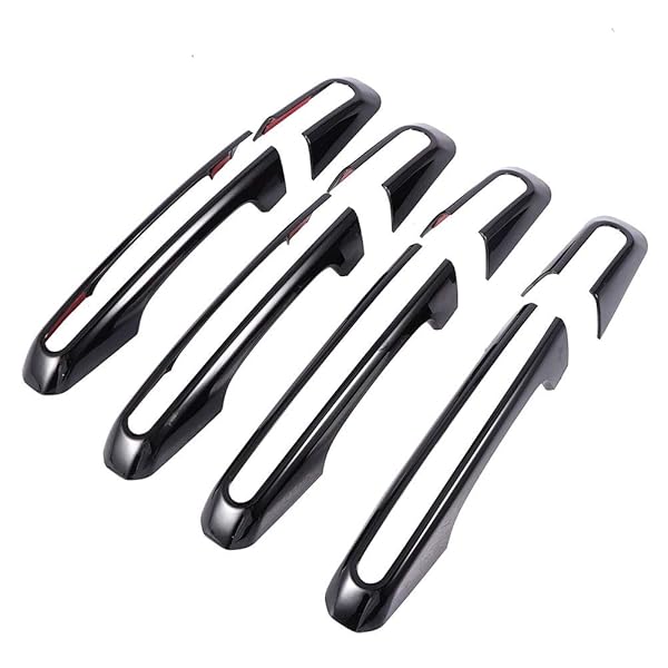 Akozon Akozon 8Pcs Exterior Door Handle Cover Trim for Range Rover Sport Evoque Discovery 5 Car Accessories - View 7 of 7