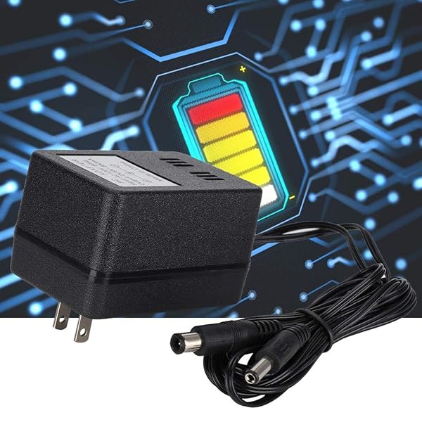 Zopsc 3-in-1 Portable ABS Power Adapter for NES/SNES/Genesis - 100-240V Replacement Supply - View 5 of 8