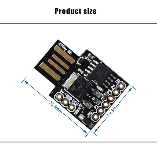 Comimark Comimark 5Pcs Digispark ATTINY85 Micro USB Development Board for Arduino Projects - View 4 of 6