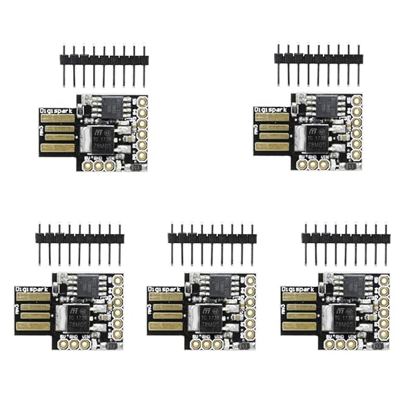 Comimark Comimark 5Pcs Digispark ATTINY85 Micro USB Development Board for Arduino Projects - View 2 of 6