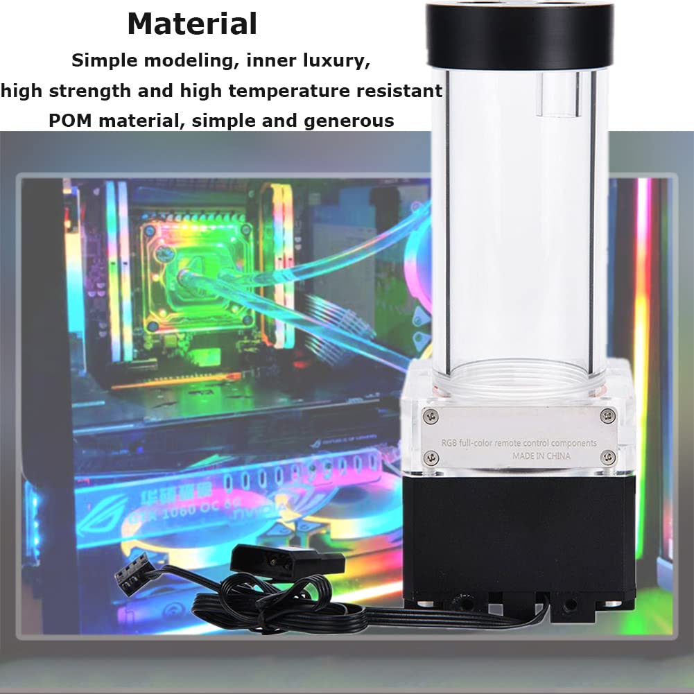 Diyeeni 8W 7V CPU Water Cooling Pump Reservoir DIY Set 800L/H 4m Combo G 1/4 Thread Port PC Cooling System Heat Exchanger Tool with Install - View 2 of 9