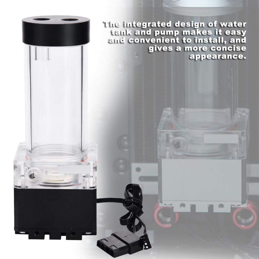 Diyeeni 8W 7V CPU Water Cooling Pump Reservoir DIY Set 800L/H 4m Combo G 1/4 Thread Port PC Cooling System Heat Exchanger Tool with Install - View 6 of 9