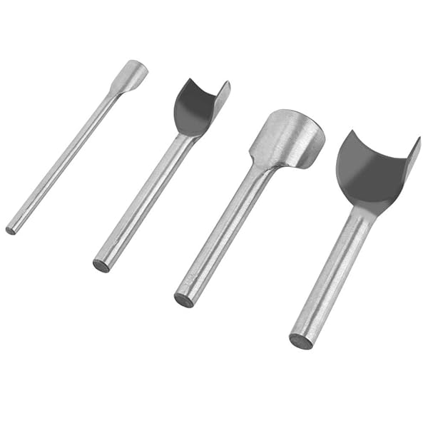 Hztyyier 10-30mm Leather Craft Tools: Half-Round Cutter Punch for DIY Sewing & Belt Making Projects