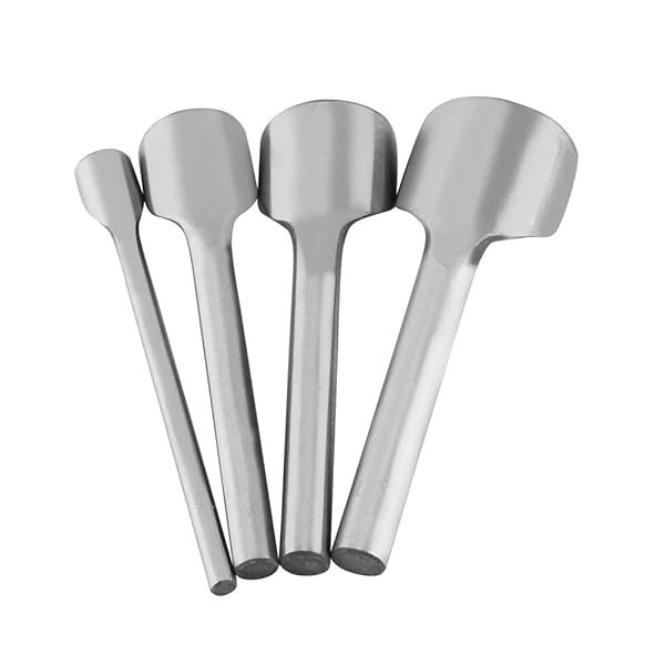 Hztyyier 10-30mm Half-Round Leather Craft Cutter Punch for DIY Projects & Home Sewing