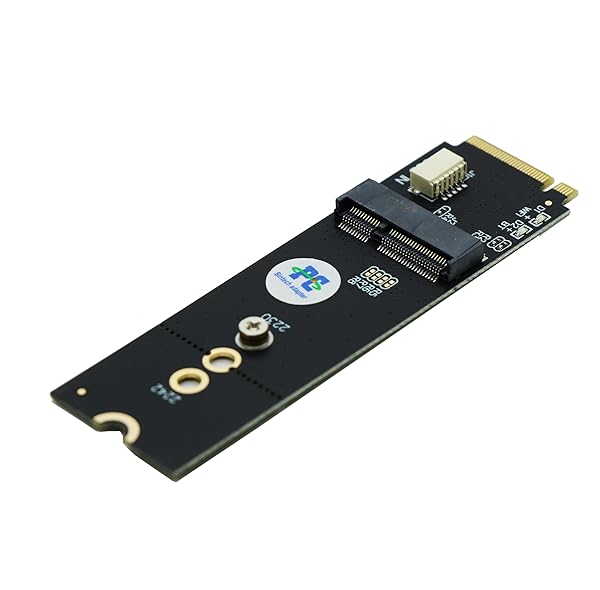 Sintech Sintech M.2 M-Key M.2 Key E Module,NGFF WiFi Card to M.2 Key M Adapter Card Compatible for Intel 7260,8260,9260