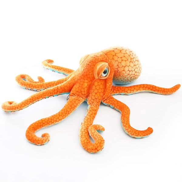 ERDAO ERDAO Realistic Octopus Plush Giant Stuffed Marine Animal Toy Gift for Kids 21.6 Inch