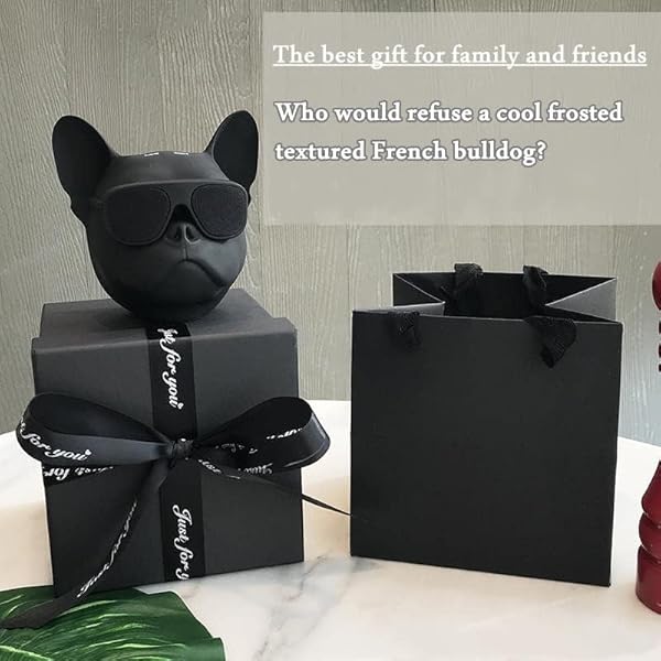 PUSOKEI Buy PUSOKEI Wireless French Bulldog Speaker - Portable Bluetooth Dog Head Speaker with Super Bass for Home & Outdoor Parties - View 6 of 8