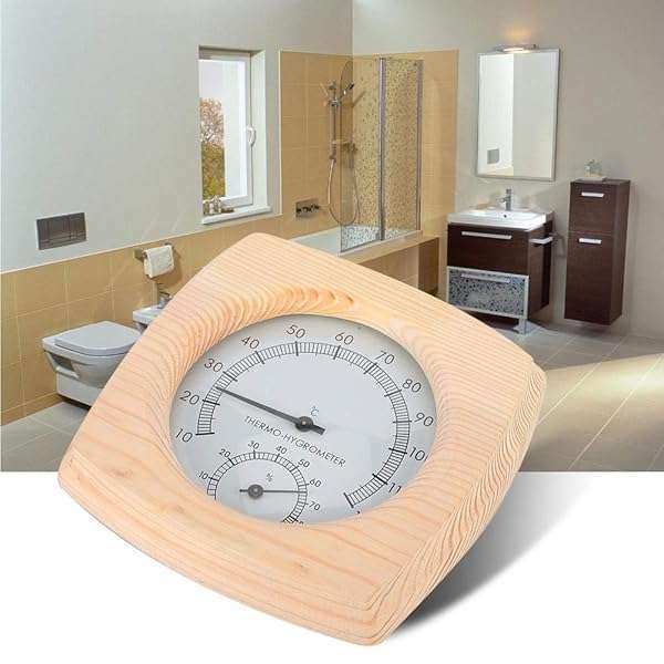 Vikye Digital Sauna Thermometer & Hygrometer: Accurate Temperature Control for Your Sauna Room - View 5 of 11
