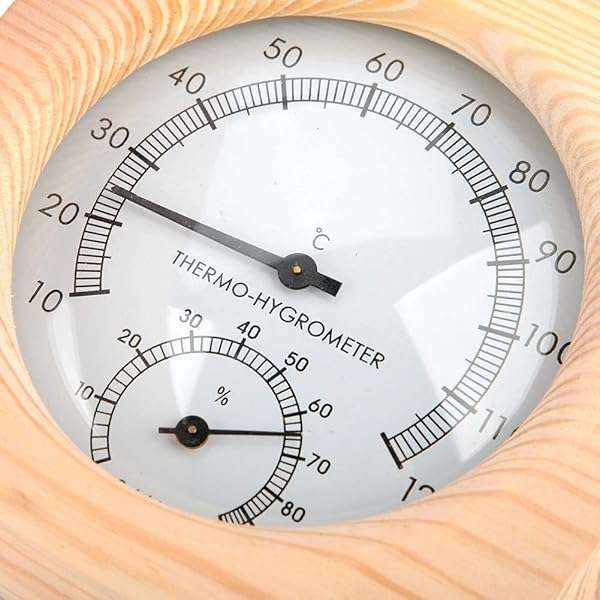 Vikye Digital Sauna Thermometer & Hygrometer: Accurate Temperature Control for Your Sauna Room - View 11 of 11