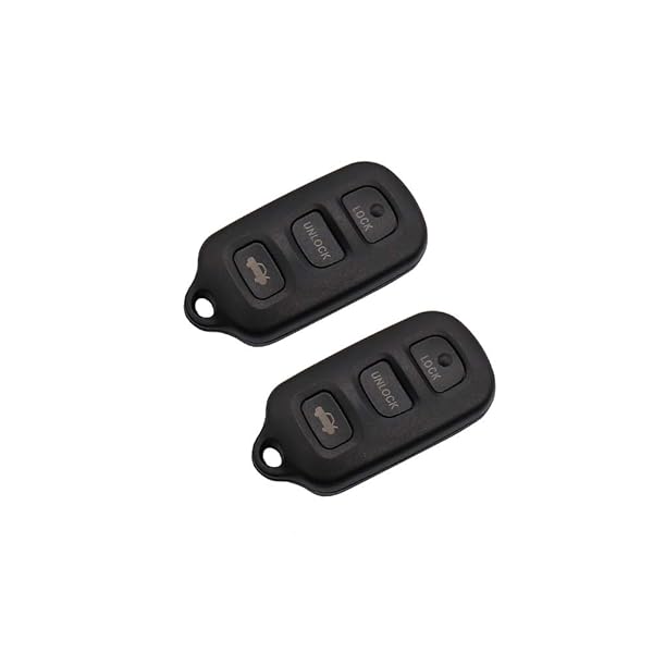 Drivestar Keyless Entry Remote Car Key Fob Replacement Set for Toyota 4Runner Sequoia 1999-2009 HYQ12BBX HYQ12BAN