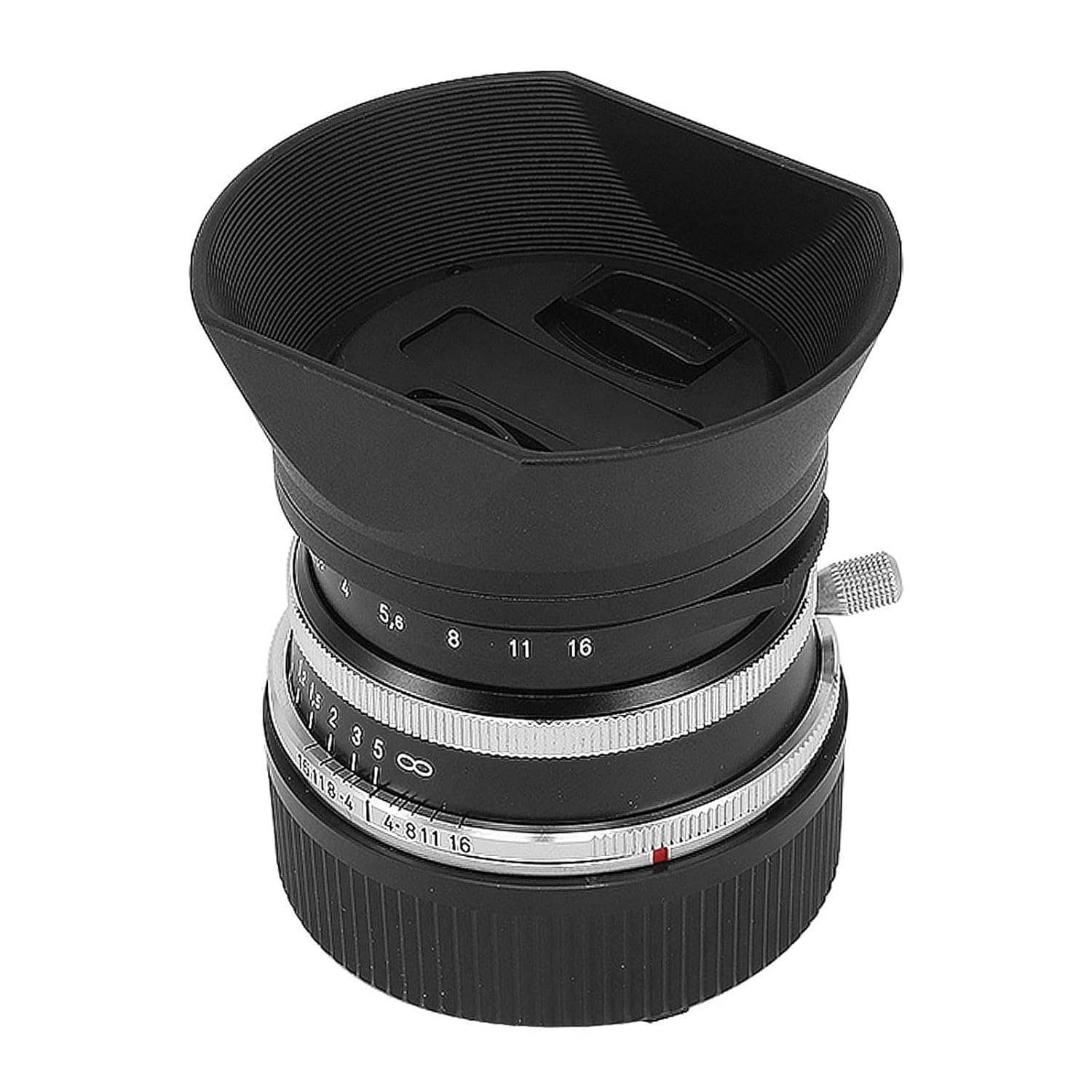 Haoge Haoge LH-VM12 Bayonet Square Metal Lens Hood Shade for Voigtlander 35mm f2 Ultron Aspherical Vintage Line VM Lens Replacement - View 9 of 9