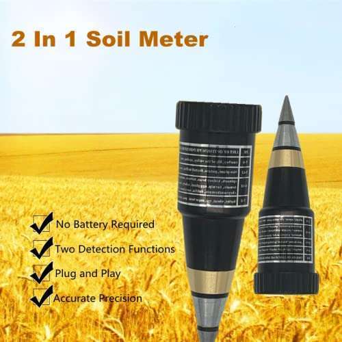 Tangxi VT-05 Soil pH Meter & Moisture Tester for Gardens, Vineyards & Orchards - Accurate Hygrometer for Healthy Plants - View 4 of 10