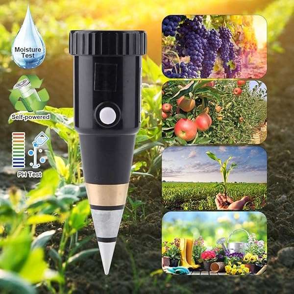 Tangxi VT-05 Soil pH Meter & Moisture Tester for Gardens, Vineyards & Orchards - Accurate Hygrometer for Healthy Plants - View 8 of 10