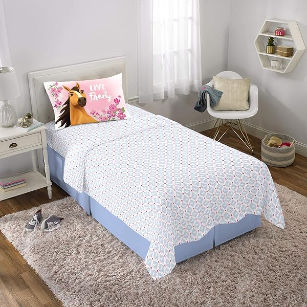 Franco Franco Kids Twin Bedding Sheet Set - Spirit Riding Free Design for Fun & Comfort - View 2 of 5