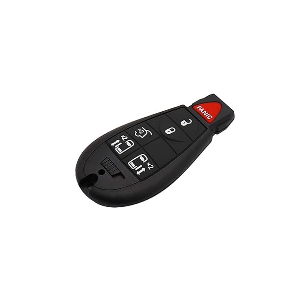 DRIVESTAR DRIVESTAR Key Fob Keyless Entry Remote Start for Chrysler Dodge VW Set of 2 2008-2016 6 Buttons M3N5WY783X IYZ-C01C - View 2 of 6