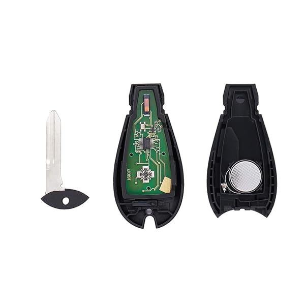 DRIVESTAR DRIVESTAR Key Fob Keyless Entry Remote Start for Chrysler Dodge VW Set of 2 2008-2016 6 Buttons M3N5WY783X IYZ-C01C - View 4 of 6