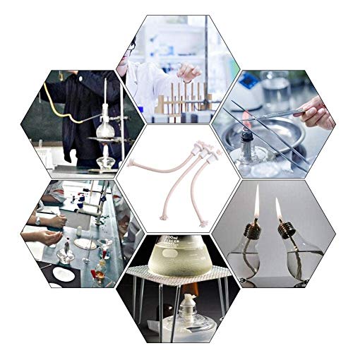 Maxmartt Maxmartt 7Pcs Wine Bottle Lamp Wicks & Ceramic Holders - Replaceable Oil Lantern Wicks for Kerosene & Heat-Resistant Use - View 4 of 10