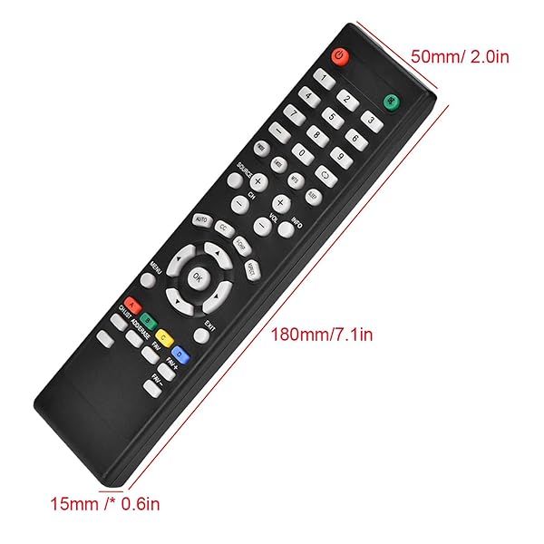 Zerone Replacement Remote Control for SEIKI Televisions Universal Remote for Easy TV Access - View 5 of 8