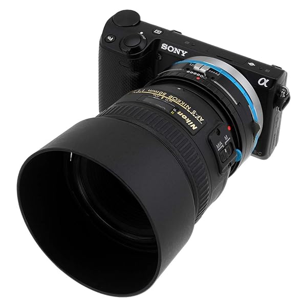 Fotodiox Fotodiox Pro Shift Lens Mount Adapter: Nikon F-Mount to Sony E-Mount Compatibility - View 5 of 6