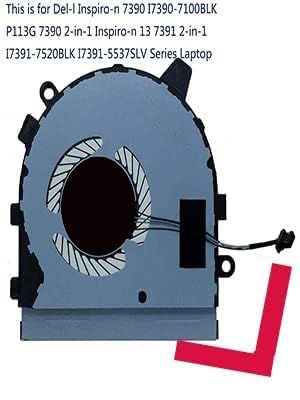 Rangale CPU Cooling Fan for Dell Inspiron 13 7391 2-in-1 I7391-7520BLK I7391-5537SLV Series Laptop Replacement Part - View 5 of 6