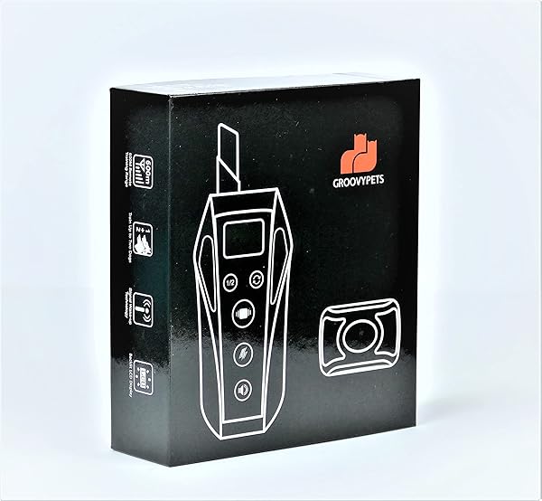 GROOVYPETS GROOVYPETS Waterproof Remote Dog Training Shock Collar 650 Yard Range Rechargeable Battery for Small Medium Large Dogs - View 6 of 6