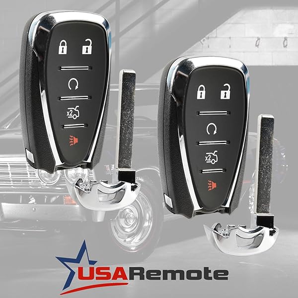 USARemote Smart Key Fob Keyless Entry Remote Set of 2 for 2016-2019 Chevy Camaro Malibu Cruze HYQ4EA - View 2 of 6