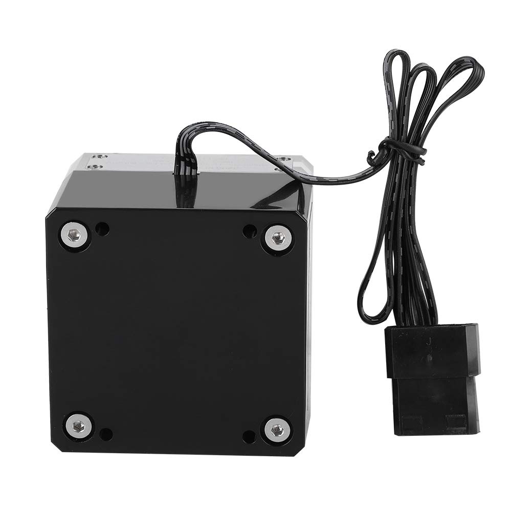 Bewinner Mute Water Pump for PC Water Cooling with PWM Control Universal G1/4 Thread Connection D Port and 4 Pin Interface - View 9 of 9