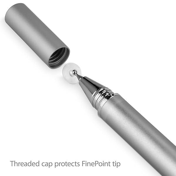BoxWave BoxWave Stylus Pen for Samsung Galaxy S10 Plus FineTouch Capacitive Super Precise Metallic Silver - View 2 of 4