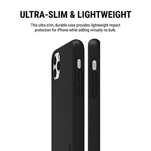 Incipio Incipio DualPro Dual Layer Case for iPhone 11 Pro Max Flexible Shock Absorbing Drop Protection Black - View 7 of 8