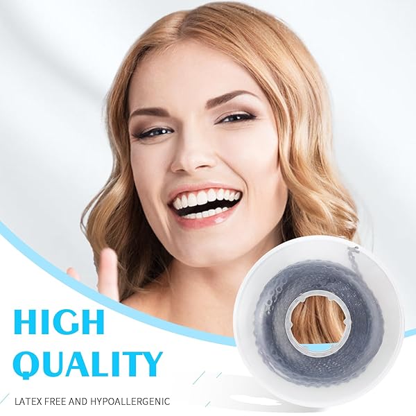 ANNWAH ANNWAH Colorful Orthodontic Braces Rubber Chains for Effective Dental Treatment Long Blue 15 Power Chains - View 4 of 6
