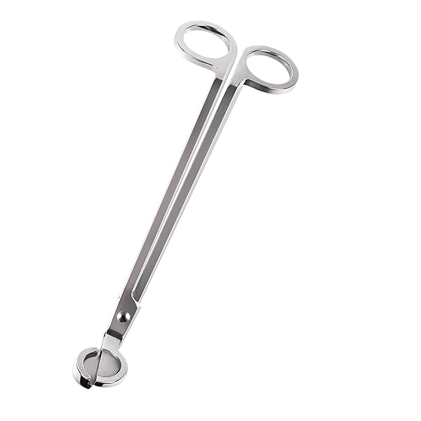 Yoodelife Yoodelife Candle Wick Trimmer Polished Stainless Steel Cutter for Cleaner Burns and Less Soot Buildup