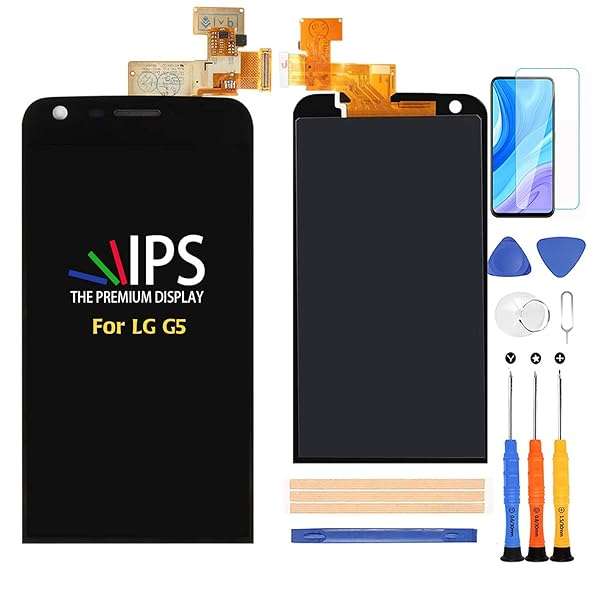 A-MIND LG G5 Screen Replacement - A-MIND LCD Touch Digitizer Assembly with Tools & Protector (H840 H850 H820 H831 VS987 LS992)