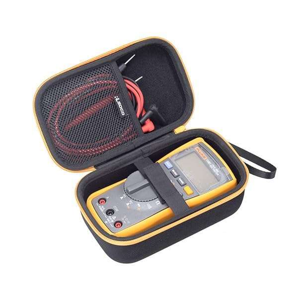 RLSOCO RLSOCO Hard Case for Fluke 15B+/117/115/116/114/113 & Brymen BM235 Multimeters - Durable Protection & Storage