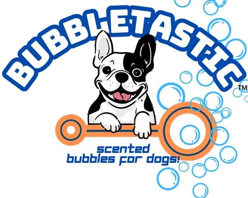 Bubbletastic Peanut Butter Scented Bubbles for Dogs and Kids Non Toxic Tear Free Safe 5 Pack - View 8 of 8