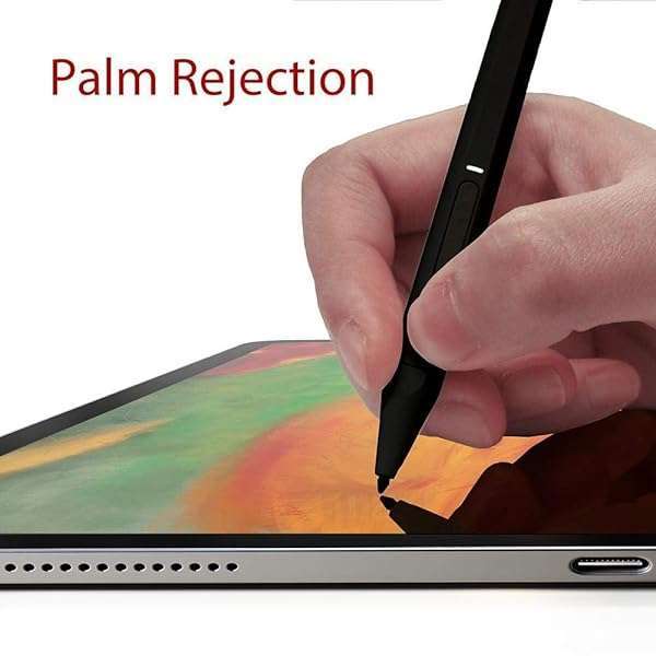 BoxWave "BoxWave Active Stylus Pen for HP Envy x360 15.6" - Ultra Fine Tip Electronic Stylus in Jet Black" - View 6 of 10